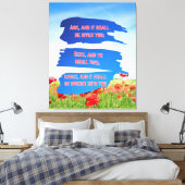 Matthew 7:7 Bijbelse Verse KJV Pic Wall Art Canvas Afdruk (Insitu (Slaapkamer))