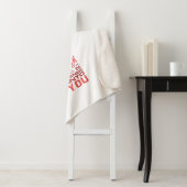 Matthew 7:7 Bijbelverse Cross Sherpa Blanket Deken (In situ)
