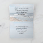 Matthew 8:27 Jesus calms the storm, Bible Verse Kaart (Binnen)