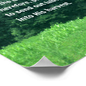 Matthew 9:37,38 poster (Hoek)