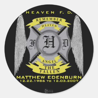 MATTHEW EDENBURN MEMORIAL STICKER
