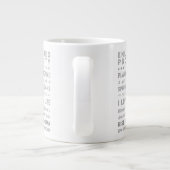 Matthew Ferry Words of Wisdom Grote Koffiekop (Achterkant)