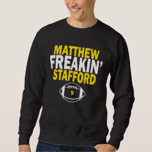 Matthew Freakin' Stafford Number 9 Trui
