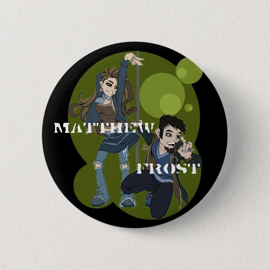 Matthew Frost Promo Button (Voorkant)