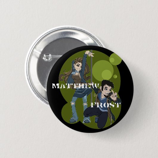 Matthew Frost Promo Button (Voorkant /achterkant)