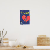 Matthew Gaydos Broken Heart Poster (Keuken)