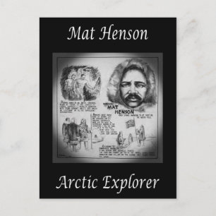 Matthew Henson ~ African-American Arctic Explorer~ Briefkaart