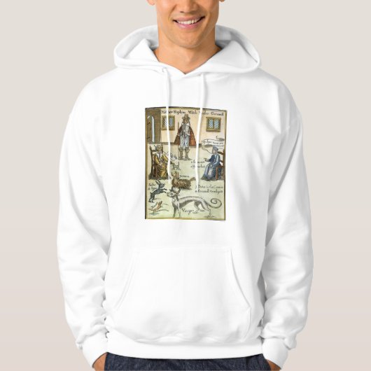 Matthew Hopkins (D 1647) Hoodie (Voorkant)