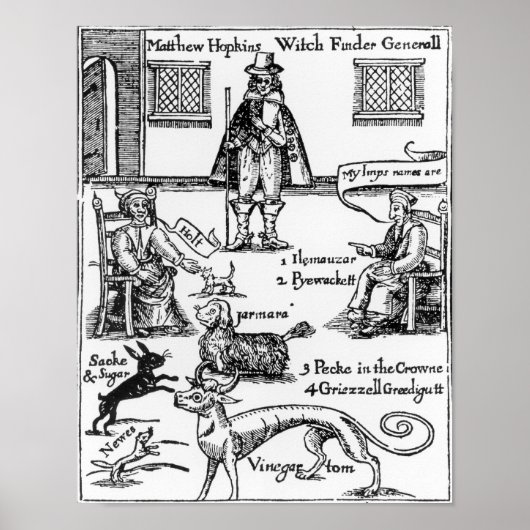 Matthew Hopkins, de Witchfinder-generaal Poster (Voorkant)