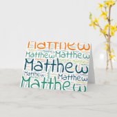 Matthew Kaart (Gele Bloem)