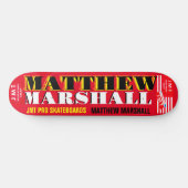 MATTHEW MARSHALL 8 1/4" Skateboard Deck (Horizontaal)