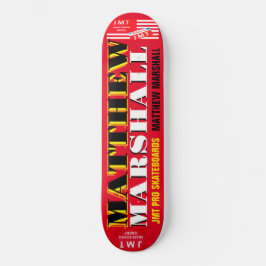 MATTHEW MARSHALL 8 1/4" Skateboarddek Persoonlijk Skateboard