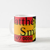 Matthew Smith R2B Certified Public Accountant Koffiemok (Voorkant links)