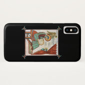Matthew van Lindisfarne Medieval Manuscript Case-Mate iPhone Case (Achterkant (horizontaal))
