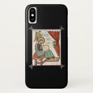 Matthew van Lindisfarne Medieval Manuscript Case-Mate iPhone Case