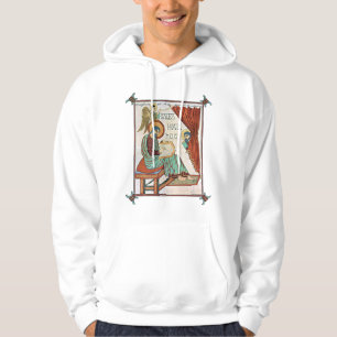 Matthew van Lindisfarne Medieval Manuscript Hoodie