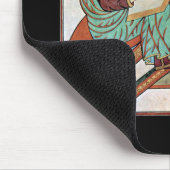 Matthew van Lindisfarne Medieval Manuscript Muismat (Hoek)