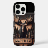 Matthew's Moose Crest Case-Mate iPhone Case (Achterkant)
