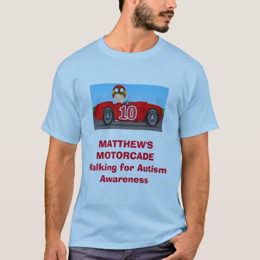 Matthew's Motorcade T-Shirt (Voorkant)