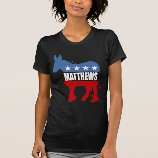 MATTHEWS-verkiezingstandwielen T-shirt (Voorkant)