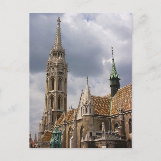 Matthias Church, Boedapest Briefkaart (Voorkant)