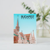 Matthias Church, Boedapest, Hongarije Briefkaart (Staand voorkant)