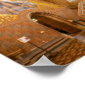 Matthias Church Vestibule, Boedapest, Hongarije Poster (Hoek)