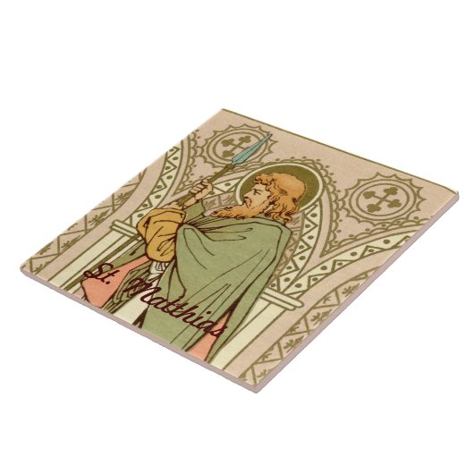 Matthias de apostel (RLS 11) Tegeltje (Zijkant)