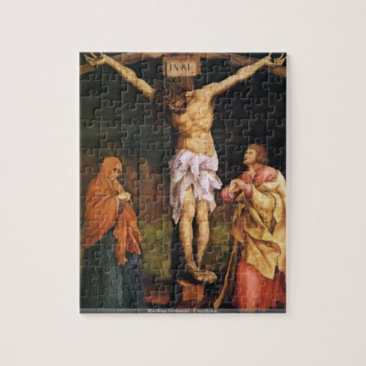 Matthias Grnewald - Crucifixion Legpuzzel (Verticaal)