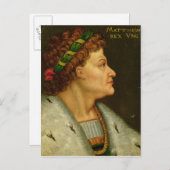 Matthias I, Hunyadi Briefkaart (Voorkant / Achterkant)