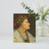 Matthias I, Hunyadi Briefkaart (Staand voorkant)