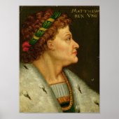Matthias I, Hunyadi Poster (Voorkant)