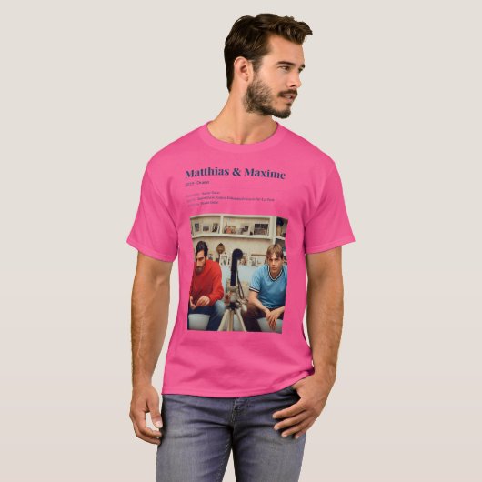 Matthias Maxime (2019) - Film in het Nederlands T-shirt (Voorkant volledig)