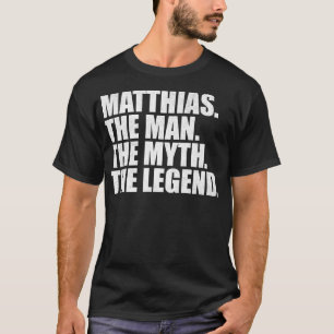 MatthiasMatthias Naam Matthias Voornaam T-shirt