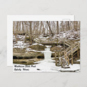 Matthiessen Illinois State Park Briefkaart (Voorkant / Achterkant)
