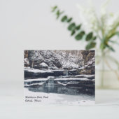 Matthiessen Illinois State Park Briefkaart (Staand voorkant)