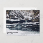 Matthiessen Illinois State Park Briefkaart (Voorkant / Achterkant)
