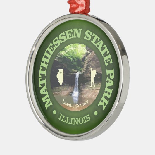 Matthiessen SP Metalen Ornament (Links)