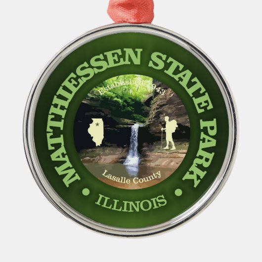 Matthiessen SP Metalen Ornament (Voorkant)