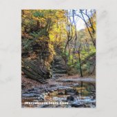 Matthiessen State Park, Utica Illinois Briefkaart (Voorkant)
