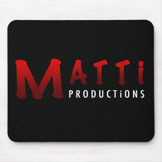 Matti Productions Mousepad Muismat (Voorkant)