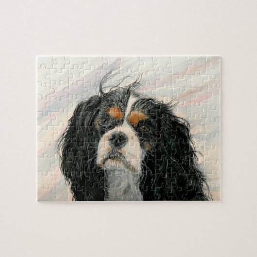 Mattie de Cavalier King Charles Spaniel Legpuzzel (Horizontaal)