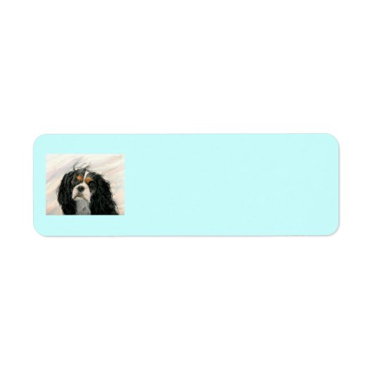 Mattie de Koning Charles Cavalier Etiket (Voorkant)