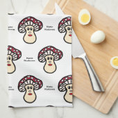 "Mattie Mushroom", keukenhanddoeken (Quarter Fold)