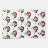 "Mattie Mushroom", keukenhanddoeken (Horizontaal)