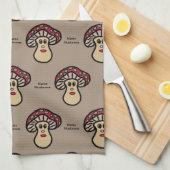 "Mattie Mushroom", keukenhanddoeken (Quarter Fold)