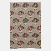 "Mattie Mushroom", keukenhanddoeken (Verticaal)