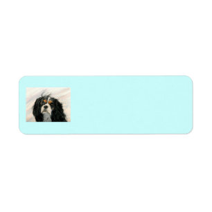 Mattie the King Charles Cavalier Etiket