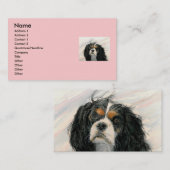Mattie the King Charles Cavalier Visitekaartje (Voorkant / Achterkant)