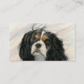 Mattie the King Charles Cavalier Visitekaartje (Achterkant)